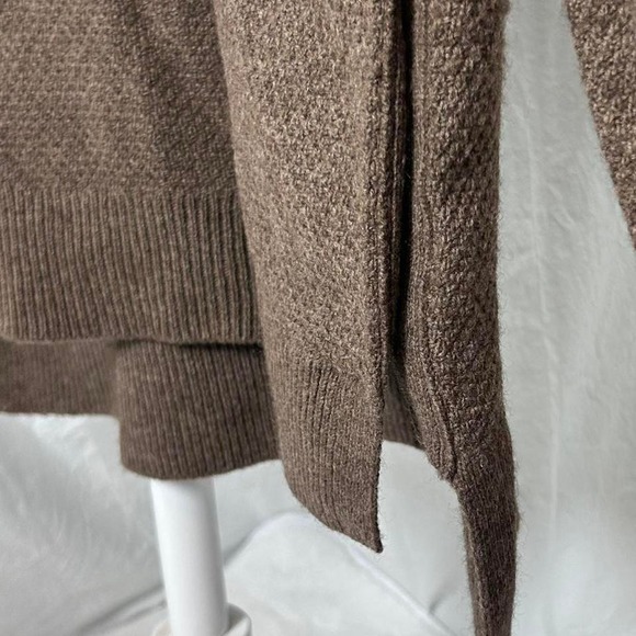 Vince Yak‎ Wool Waffle Knit Sweater Small Quiet Luxury Old Money Minimalist - Picture 7 of 7